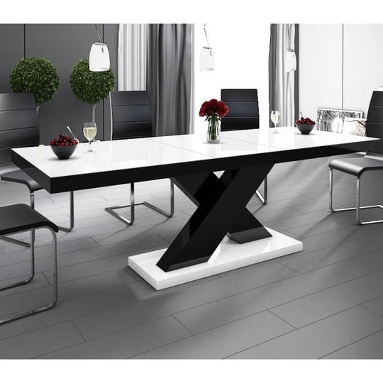nonex-extendable-dining-table-white-black-1