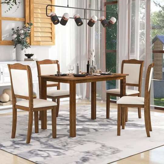 novabasa-designed-5-piece-kitchen-table-wooden-rectangular-table-and-4-upholstered-chairs-for-dining-1