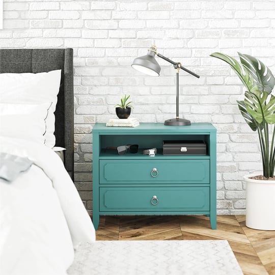 novogratz-her-majesty-2-drawer-nightstand-emerald-green-1