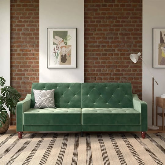 novogratz-vintage-tufted-split-back-futon-light-green-velvet-1