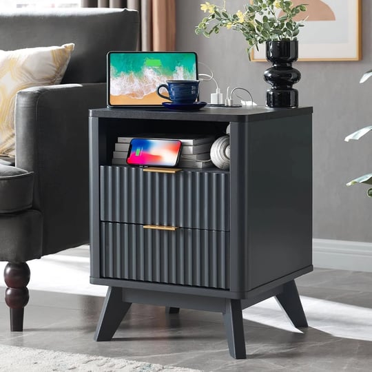 okd-mid-century-modern-nightstand-with-charging-station-end-table-side-table-for-living-room-bedroom-1