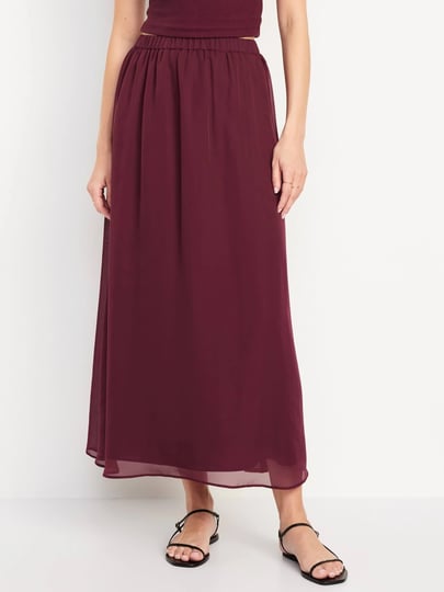 old-navy-womens-chiffon-maxi-skirt-size-m-1