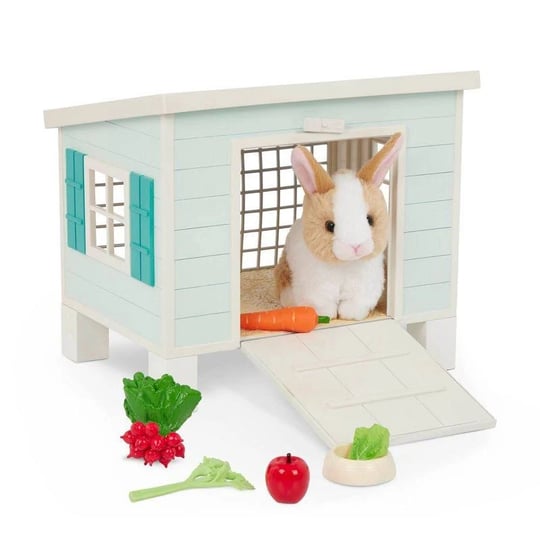 our-generation-bunny-hutch-house-pet-rabbit-plush-accessory-set-for-18-doll-target-1