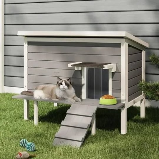 outdoor-cat-houseinsulated-feral-cat-shelter-with-escape-door-waterprooflarge-cat-enclosure-wooden-c-1