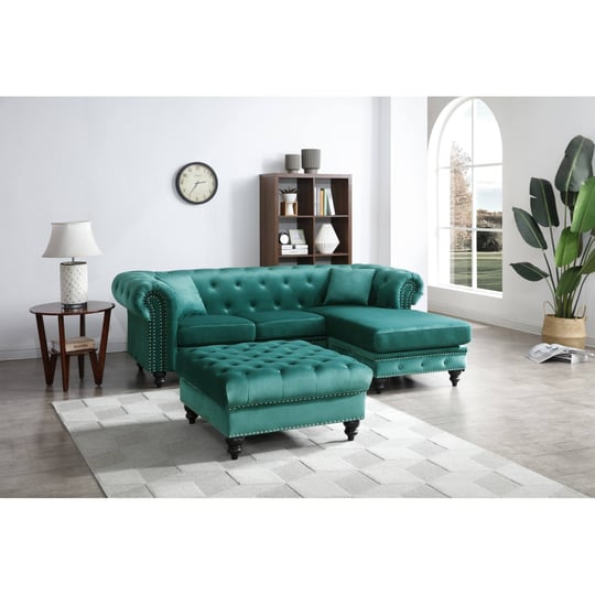 passion-furniture-nola-98-in-3-seater-velvet-sofa-with-2-throw-pillow-green-1