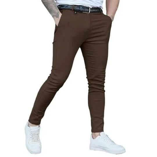 plain-coffee-brown-men-suit-pants-mens-size-medium38asian-size-1