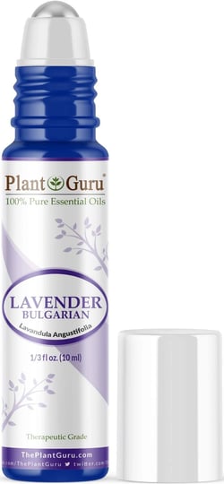 plant-guru-lavender-essential-oil-roll-on-10-ml-100-pure-natural-pre-diluted-therapeutic-grade-for-s-1