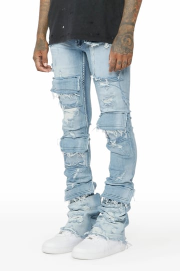 pooja-blue-super-stacked-flare-jean-44-blue-stacked-pants-1
