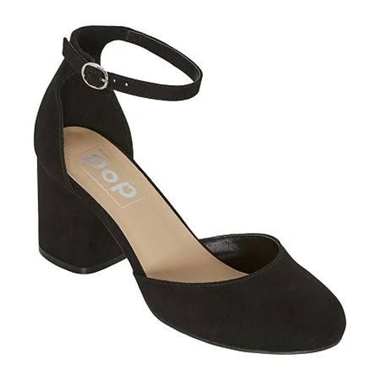 pop-womens-gal-pumps-block-heel-9-1-2-medium-black-1