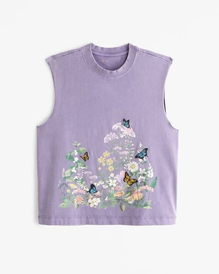 pride-premium-heavyweight-cropped-floral-graphic-tank-in-light-purple-size-xxl-abercrombie-fitch-men-1