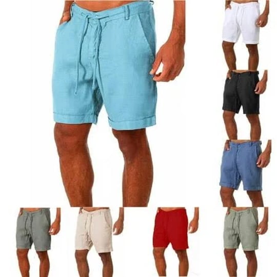 qatainlav-mens-linen-shorts-summer-casual-drawstring-beach-shorts-basic-solid-color-workout-shorts-o-1