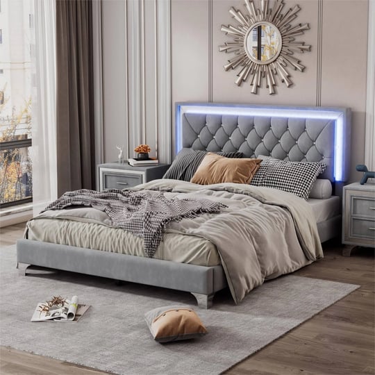 queen-size-upholstered-bed-frame-with-led-lightsmodern-velvet-platform-bed-with-crystal-tufted-headb-1