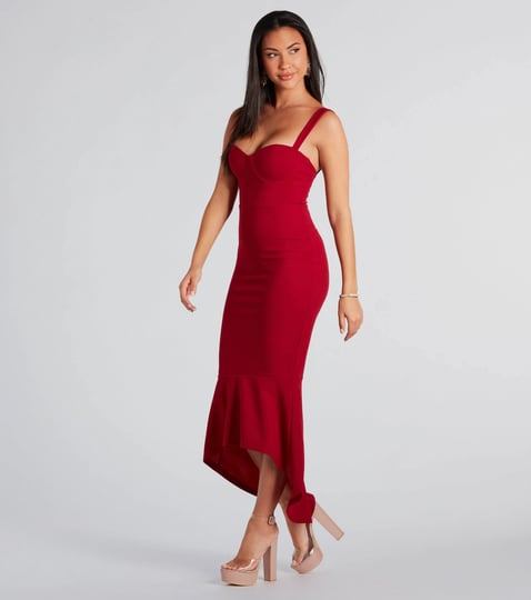ramona-formal-high-low-ruffled-mermaid-dress-in-burgundy-size-xs-crepe-fabric-knit-fabric-windsor-1