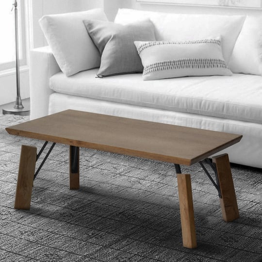 rectangular-wooden-coffee-table-with-block-legs-brown-1