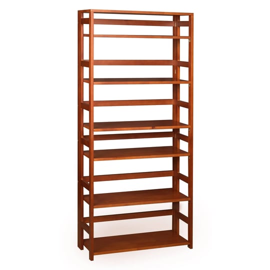 regency-seating-inc-flip-flop-67-in-high-folding-cherry-bookcase-1