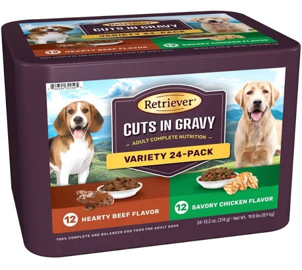 retriever-adult-hearty-beef-savory-chicken-flavor-cuts-in-gravy-wet-dog-food-cans-variety-pack-24-ct-1