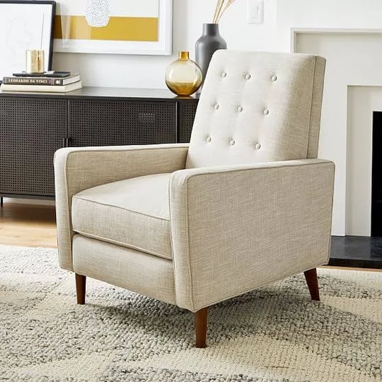 rhys-midcentury-recliner-poly-performance-velvet-evergreen-pecan-west-elm-1