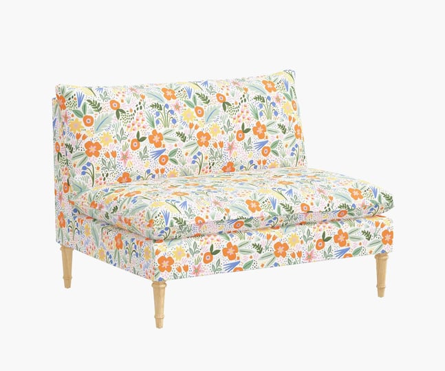 rifle-paper-co-louie-multi-color-floral-armless-loveseat-1
