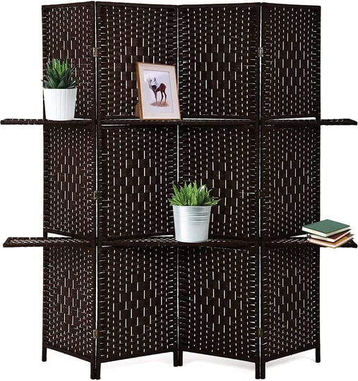 room-divider-4-panels-wood-frame-foldable-portable-separator-screen-folding-wall-1