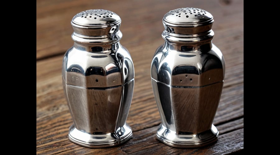Discover a handpicked collection of the most stylish, functional, and eye-catching salt and pepper shakers available in the market, making your dinner table experience unforgettable.