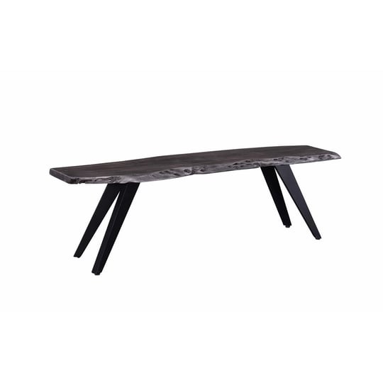 salz-60-inch-modern-dining-bench-acacia-wood-live-edge-gray-black-1