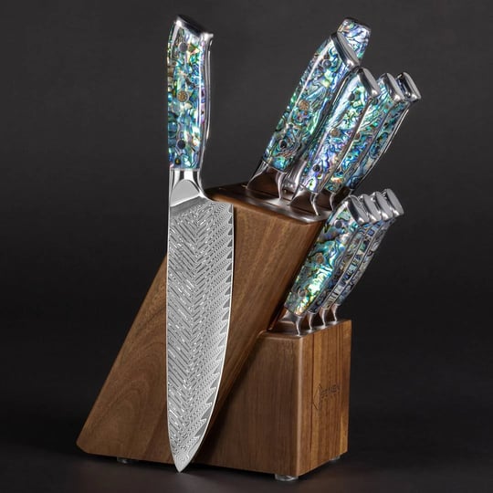 senken-knives-11-piece-damascus-knife-block-set-with-abalone-shell-handle-67-layer-japanese-steel-um-1