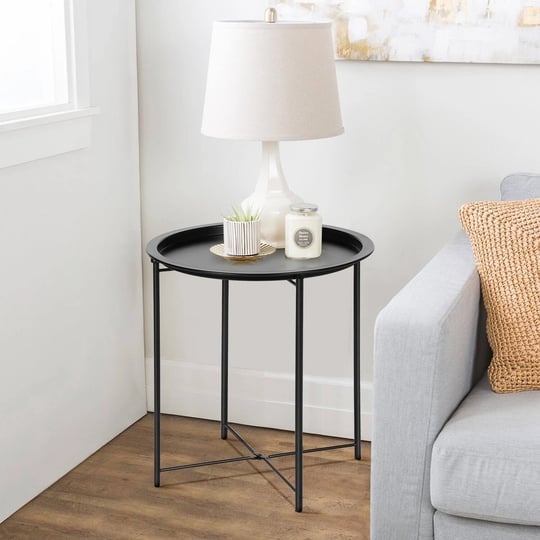 set-of-2-folding-tv-tray-end-tables-round-side-sofa-table-anti-rust-and-waterproof-outdoor-or-indoor-1
