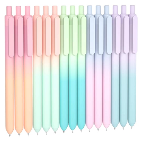 shuttle-art-retractable-pastel-shifting-gel-ink-pens-15-pack-black-ink-pens-cute-pens-0-5mm-fine-poi-1