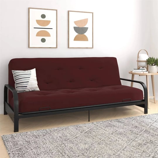 signature-sleep-trule-8-innerspring-futon-mattress-microfiber-full-cabernet-red-1