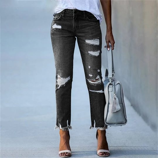 stretch-ripped-distressed-skinny-jeans-black-xxl-at-boho-beach-hut-1