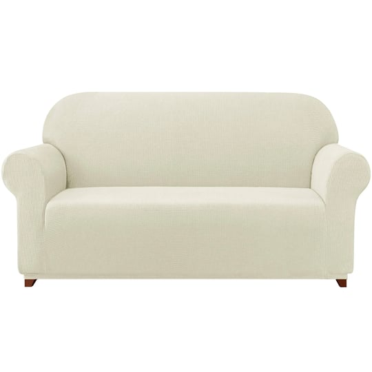 subrtex-stretch-1-piece-textured-grid-loveseat-slipcover-ivory-beige-1