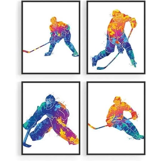 summit-designs-hockey-wall-art-prints-hockey-posters-hockey-room-decor-for-men-kids-teenagers-ice-ho-1