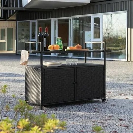 szlizccc-outdoor-wicker-bar-cart-with-wheels-rattan-bar-cart-with-cabinet-storage-patio-wine-serving-1