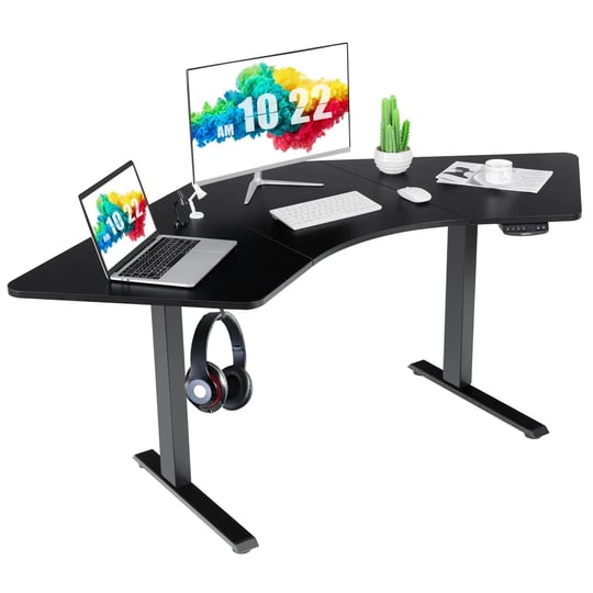 tangkula-dual-motor-l-shaped-standing-desk-ergonomic-sit-stand-computer-workstation-black-1
