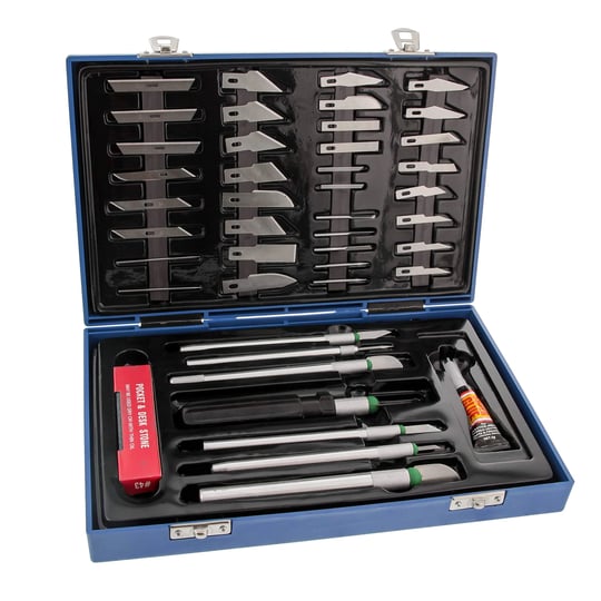 tcp-global-deluxe-cutting-knife-set-with-case-similar-to-exacto-56-piece-precision-hobby-knife-set-1