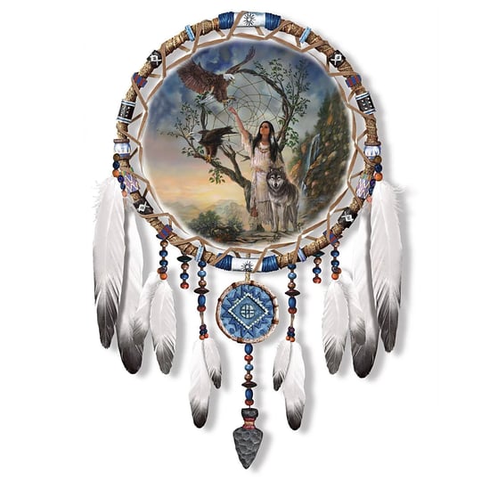 the-bradford-exchange-mystic-dreams-dreamcatcher-wall-decor-with-exclusive-russ-docken-artwork-1