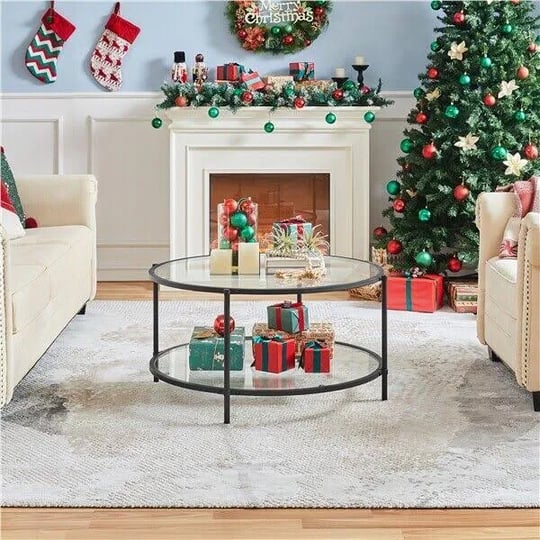 thinkstar-36-glass-coffee-table-with-storage-shelf-2-tier-coffee-table-for-living-room-1