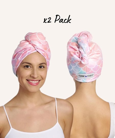 turbie-twist-microfiber-hair-towel-quick-dry-anti-frizz-towel-for-hair-mermaid-2-pack-1