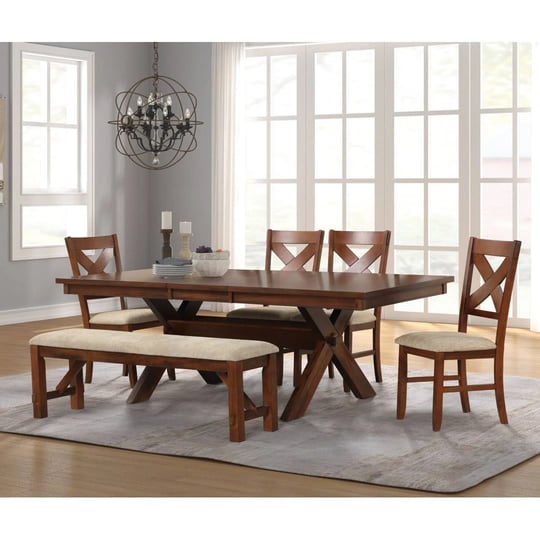 veltri-wood-6-piece-dining-set-extendable-trestle-dining-table-with-4-chairs-and-bench-dark-hazelnut-1