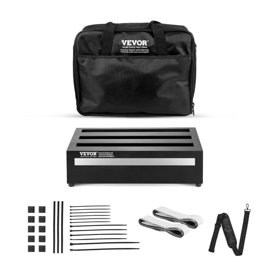 vevor-guitar-pedal-board-14-x-11-aluminum-alloy-1-7-lbs-super-light-guitar-effects-pedalboard-with-c-1