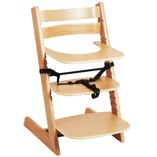 vevor-wooden-high-chair-for-babies-toddlers-convertible-adjustable-feeding-chair-eat-grow-high-chair-1