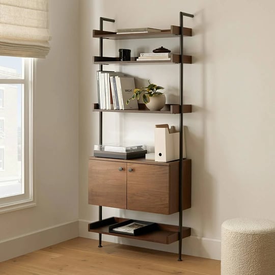 walnut-shelf-solid-wood-steel-legs-spacious-storage-mid-century-design-article-newberry-modern-furni-1