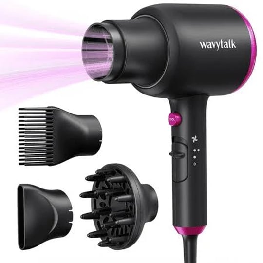 wavytalk-ionic-hair-dryer-1875w-blow-dryer-with-diffuser-for-curly-hair-quiet-compact-design-black-s-1