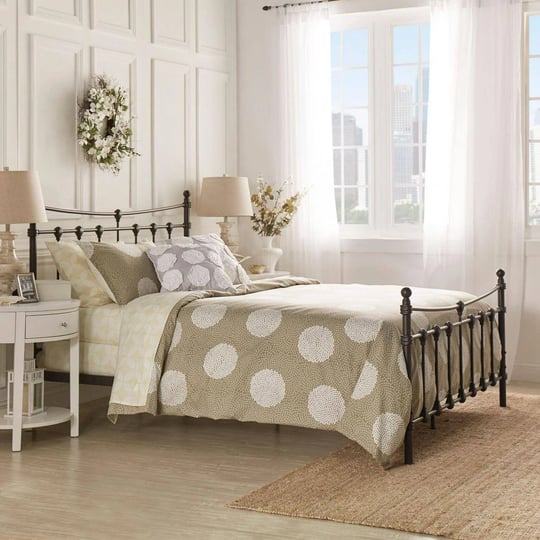 weston-home-ossett-antique-brown-shell-motif-metal-king-bed-1