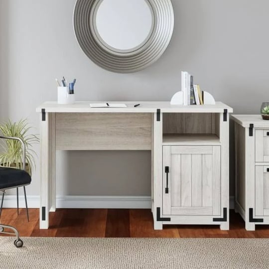 whalen-huntingdon-48w-pedestal-computer-desk-antiqued-white-walnut-1