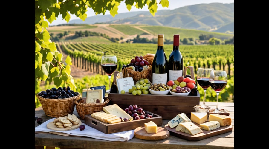 This roundup reviews the best wine country gift baskets, featuring local wines and gourmet foods from popular wine regions across the United States.