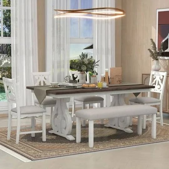 wobythan-trexm-6-piece-wooden-dining-table-set-farmhouse-rectangular-dining-table-four-chairs-with-e-1