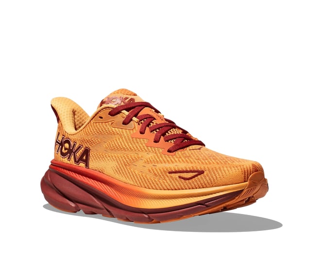 womens-hoka-clifton-9-running-shoes-8-5-amber-haze-sherbet-1