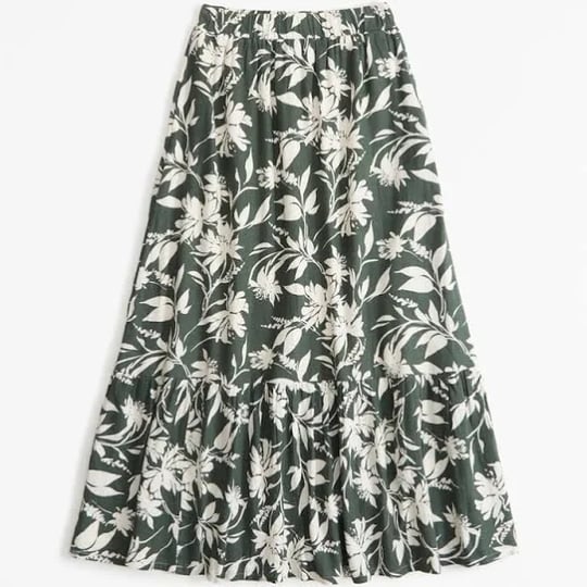 womens-linen-blend-tiered-maxi-skirt-in-green-floral-size-xs-abercrombie-fitch-1