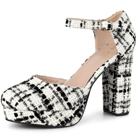 womens-plaid-platform-ankle-strap-chunky-heel-mary-jane-pumps-black-white-8-1